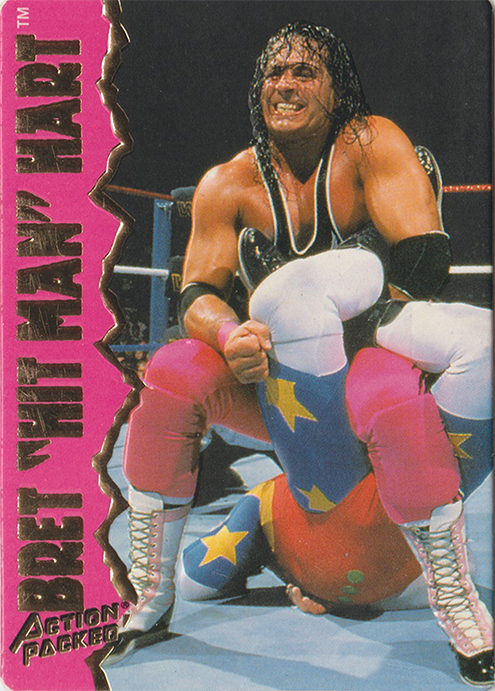 1995 WWF Action Packed Trading Cards (Action Packed) Sample