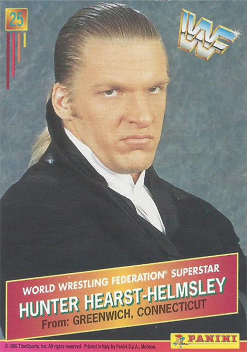 1995 WWF Panini Wrestling Cards (Panini) Sample