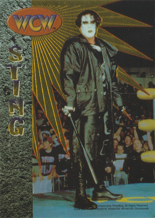 1997 WCW Chromium Sticker Cards  (World Championship Wrestling)