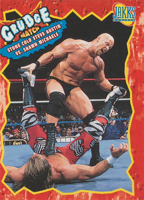 1998-1999 WWF Grudge Match Figure Cards (Jakks Pacific) Sample