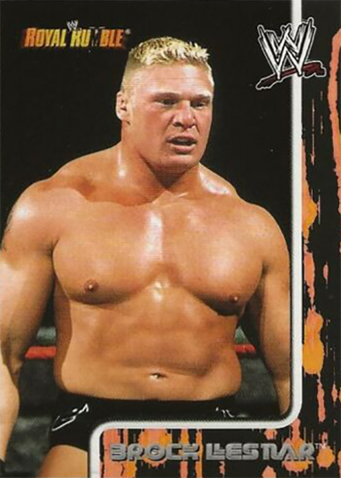 2002 WWE Royal Rumble (Fleer) Sample