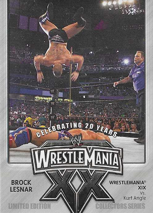 2003-2004 WWE WrestleMania XX PPV Promotional Cards (Fleer)