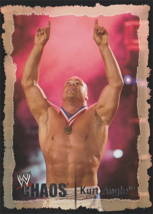 2004 WWE Chaos (Fleer) Sample