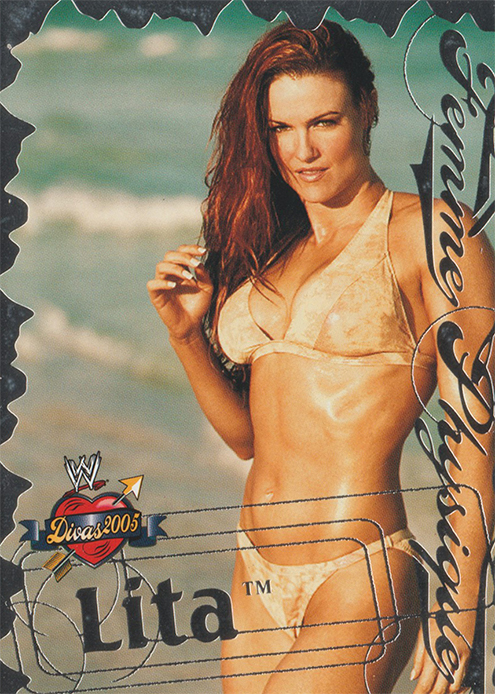 2004 WWE Divas 2005 (Fleer) Sample