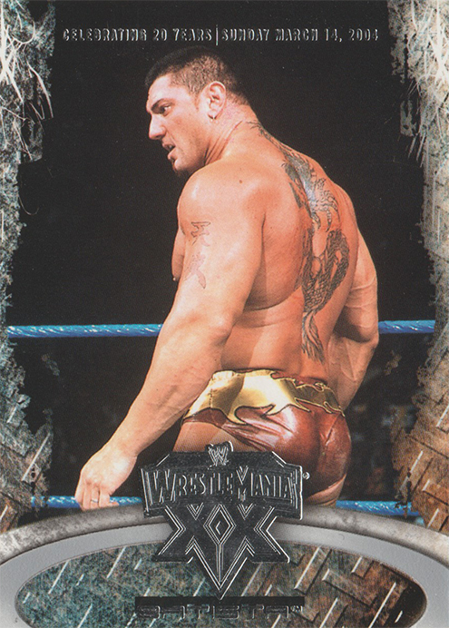 2004 WWE WrestleMania XX (Fleer) Sample