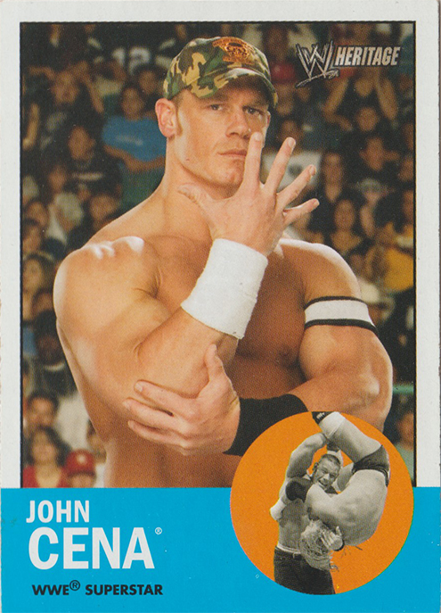 2006 WWE Heritage II Trading Cards (Topps) Sample