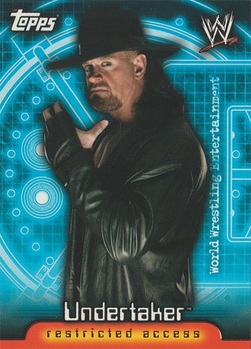 2006 WWE Insider Trading Cards Special Collector’s Edition (The Topps Company, Inc.) Sample