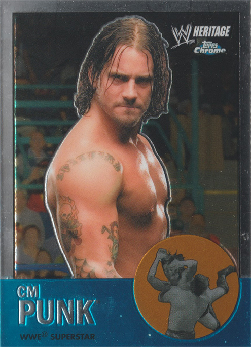 2007 WWE Heritage II Chrome Trading Cards (Topps) Sample