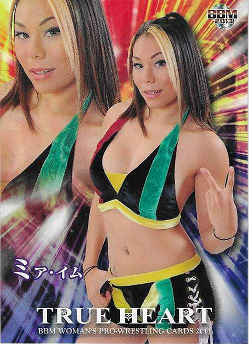 2013 BBM True Heart Women’s Professional Wrestling Cards (BBM) Sample