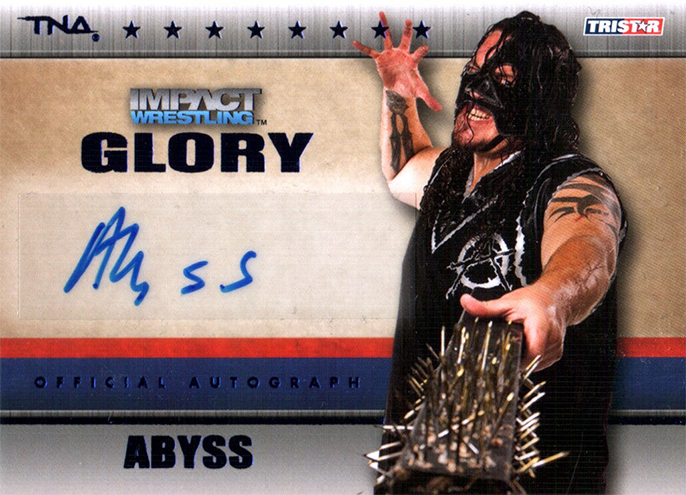 2013 TNA Impact Wrestling Glory Trading Cards (TRISTAR Productions, Inc.) Sample