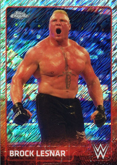 2015 Topps Chrome WWE Wrestling (Topps) Sample