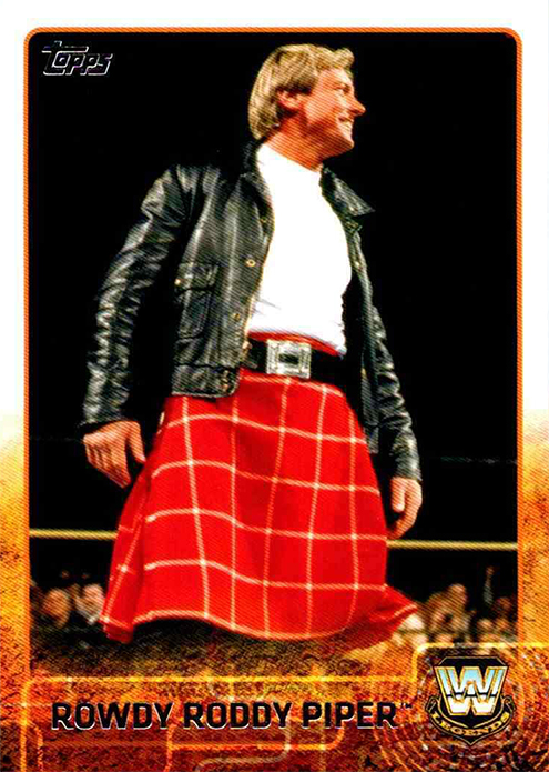 2015 WWE Trading Cards (Topps) Sample