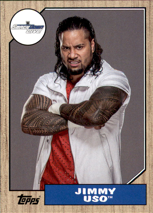 2017 WWE Heritage (Topps) Sample