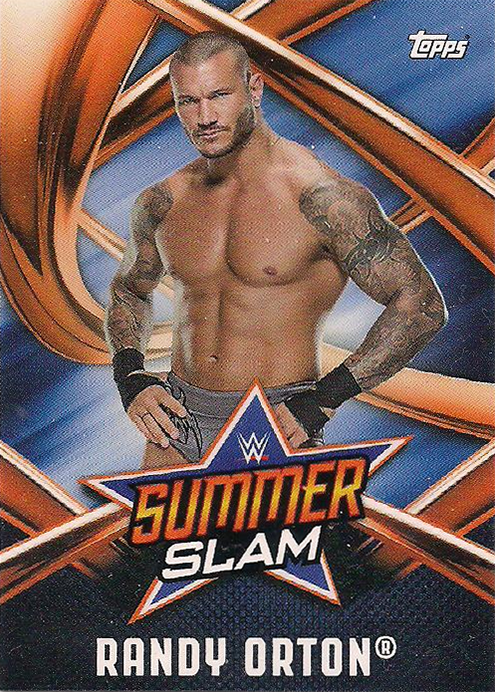 2017 WWE SummerSlam 2017 On-Demand Set (Topps) Sample