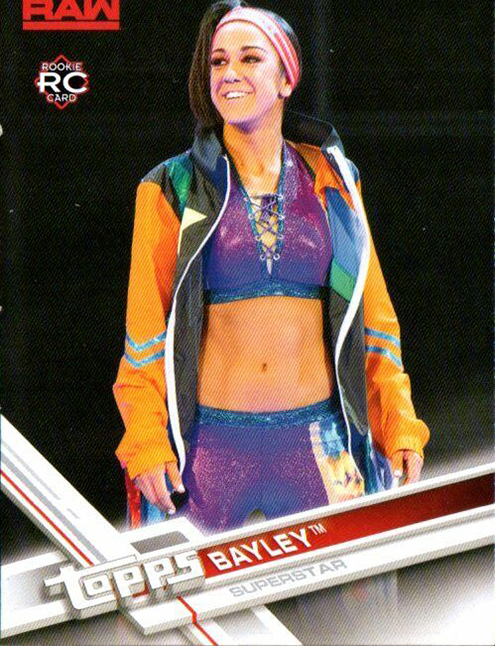 2017 WWE Trading Cards (Topps) Sample