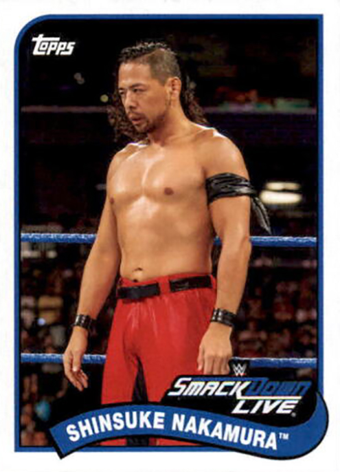 2018 WWE Heritage (Topps) Sample