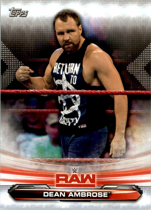 2019 WWE Raw (Topps) Sample