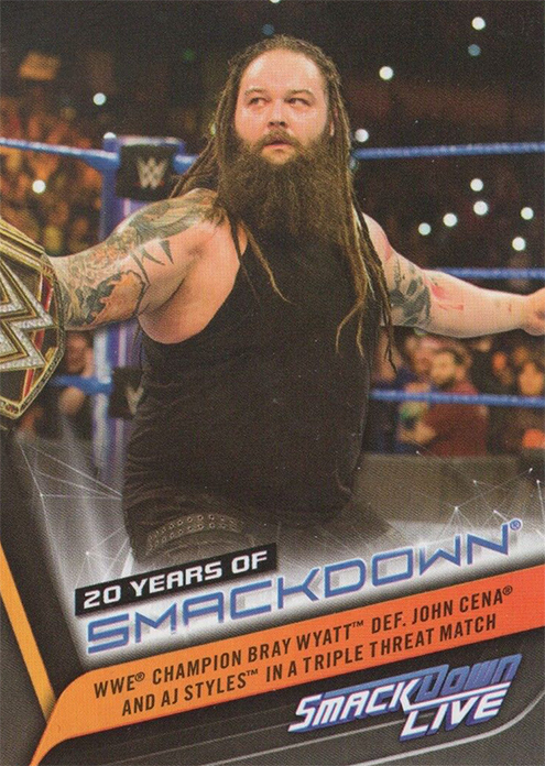 2019 WWE SmackDown Live (Topps) Sample