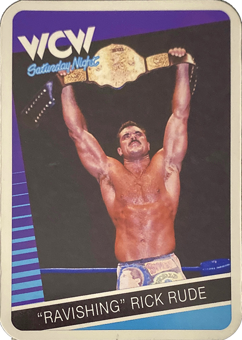 2020 WCW Saturday Night Trading Cards Sample