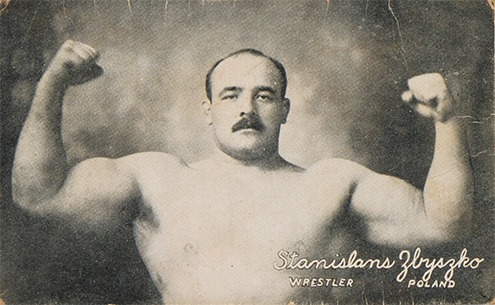1921 Exhibit Wrestling Cards (Exhibit Supply Company of Chicago) Stanislans Zbyszko