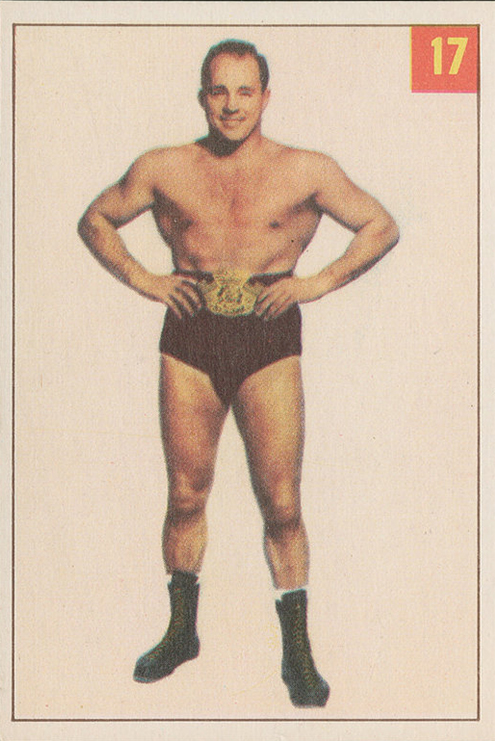 1954-1955 Parkhurst Wrestling Trading Cards (Parkhurst) 17