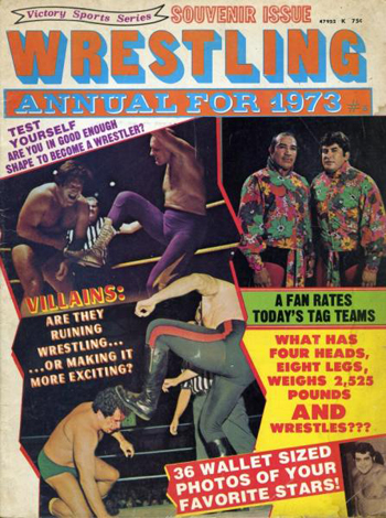 1973 Victory Sports Wrestling Annual Magazine  (G.C. London Publishing Corp)