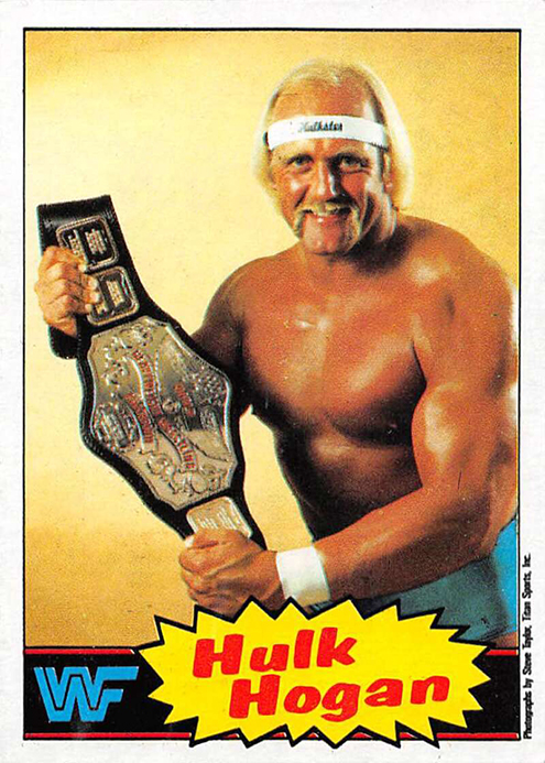 1985 Topps WWF Sample