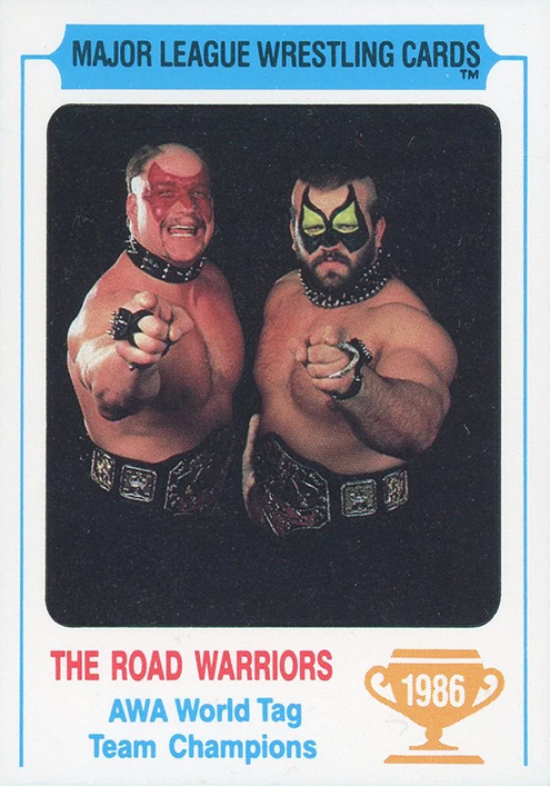 1986 Carnation Major League Wrestling Cards (Carnation)