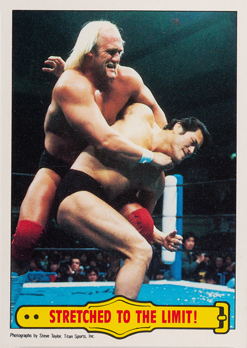 1986 WWF Pro Wrestling Stars (Scanlens Topps) Sample