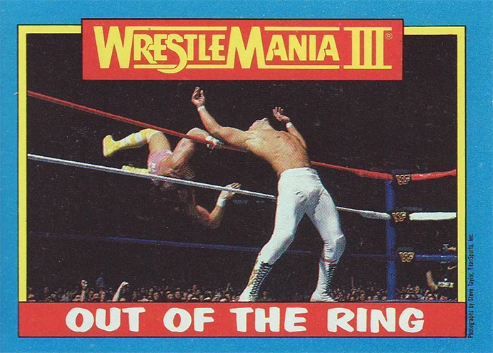 1987 WWF Wrestling Cards (Topps) Sample