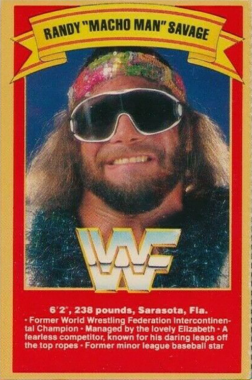 1988 WWF Gold Bond Ice Cream Cards (Gold Bond Ice Cream) Sample