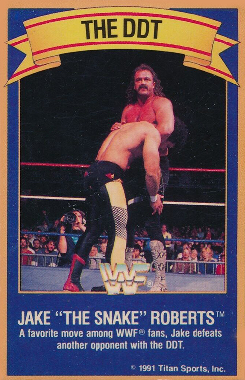 1991 WWF Gold Bond Ice Cream Cards (Gold Bond Ice Cream) Sample