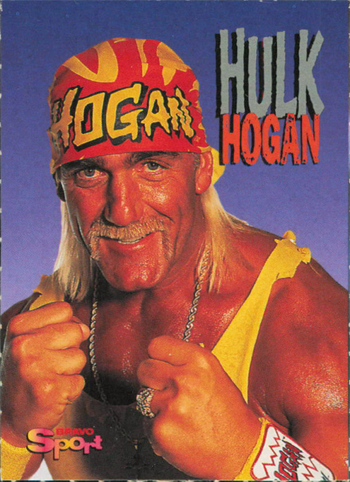 1995 Bravo Sport Magazine Trading Cards (Bravo Sport Magazine) Hulk Hogan