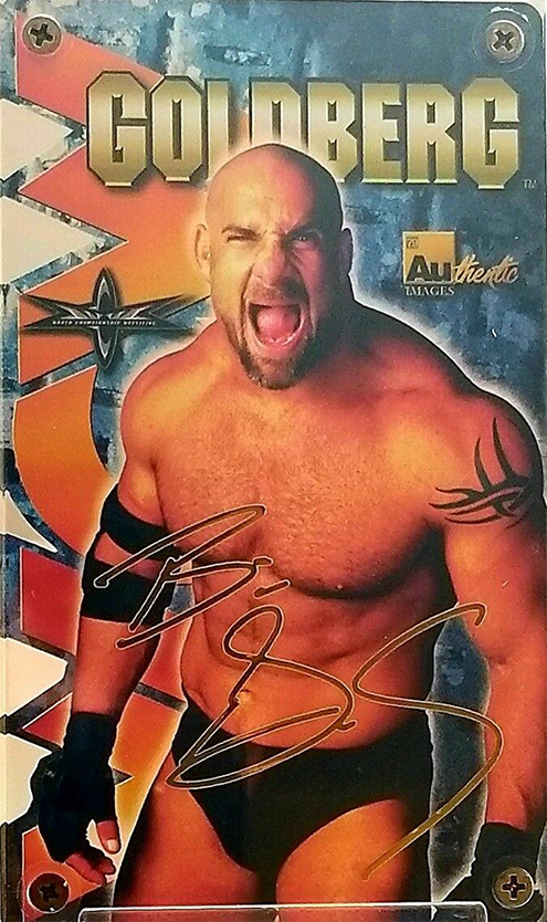 1999 WCW Authentic Images 24K Gold Signature Series (Authentic Images) Sample