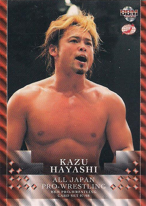 2007-2008 All Japan Pro-Wrestling Cards  (BBM)
