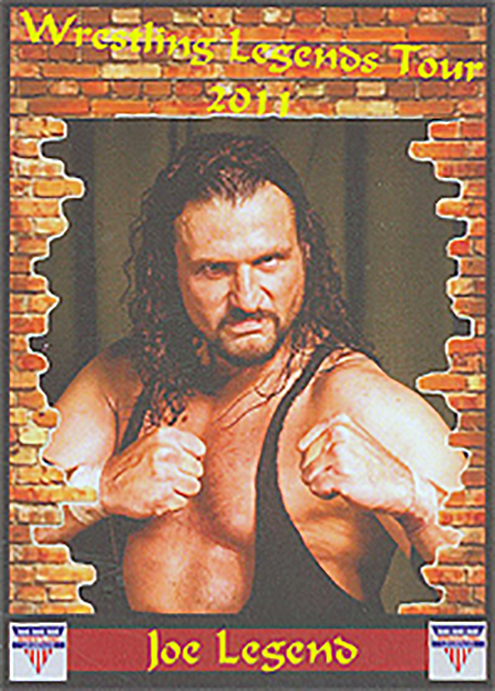 2011 DWA Legends Tour Lamincard Series (Deutsche Wrestling Allianz e. V.) Sample