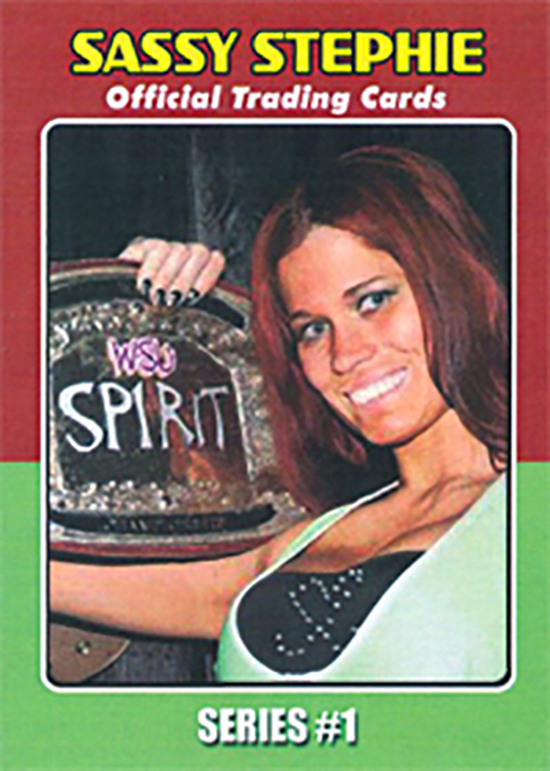 2011 Sassy Stephie Official Trading Cards Series 1 (Sassy Stephie) Sample