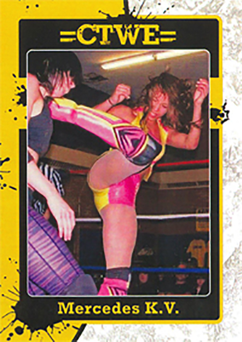 2012 CTWE Pro Wrestling Series 1 Trading Cards (Custom Sports Cards) Sample