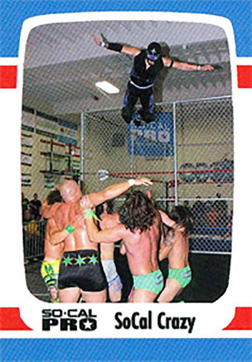 2012 SoCal Pro Wrestling Trading Cards Series 2 (SoCal Pro Wrestling) Sample