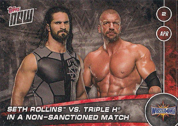 2017 WWE Countdown to WrestleMania 33 On Demand Set (Topps) Sample