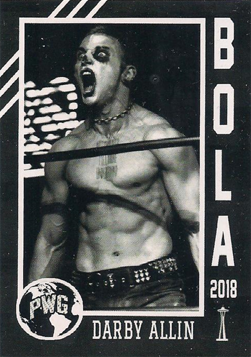 2018 PWG Battle Of Los Angeles Trading Cards Darby Allin