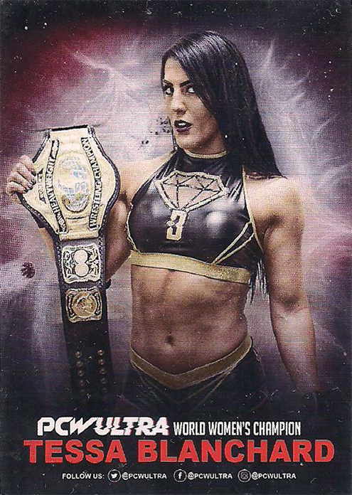 2018 – 2020 PCW Ultra Wrestling Cards Tessa Blanchard