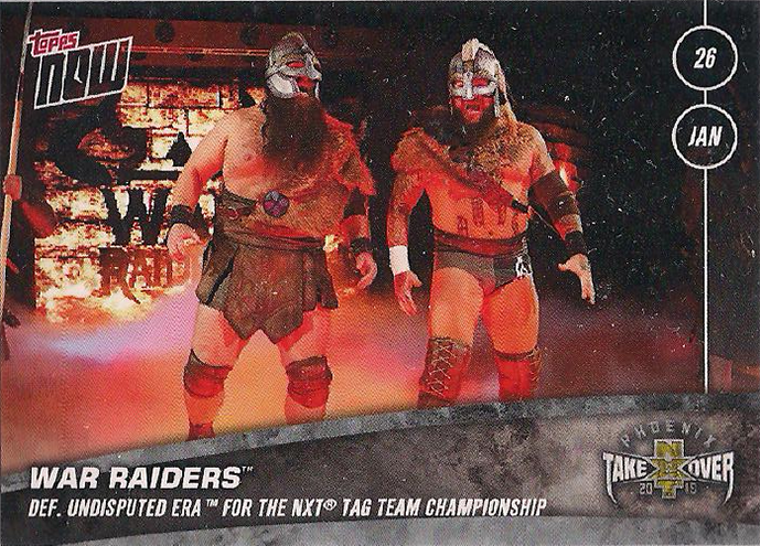 2019-2020 NXT Topps Now 1