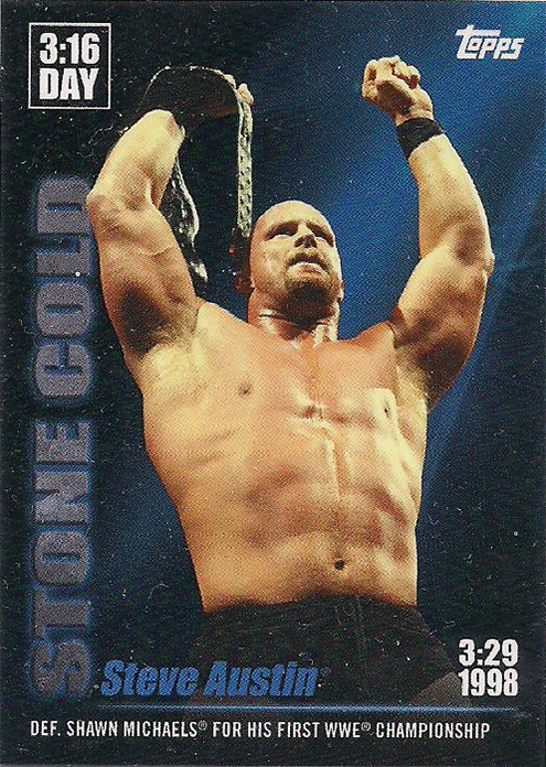 2020 Steve Austin 3:16 Day On Demand Set  (Topps)