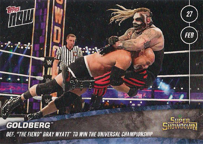 2020 WWE Topps Now (Topps)