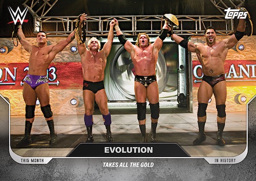 2020 – 2021 This Moment In WWE History  (Topps)