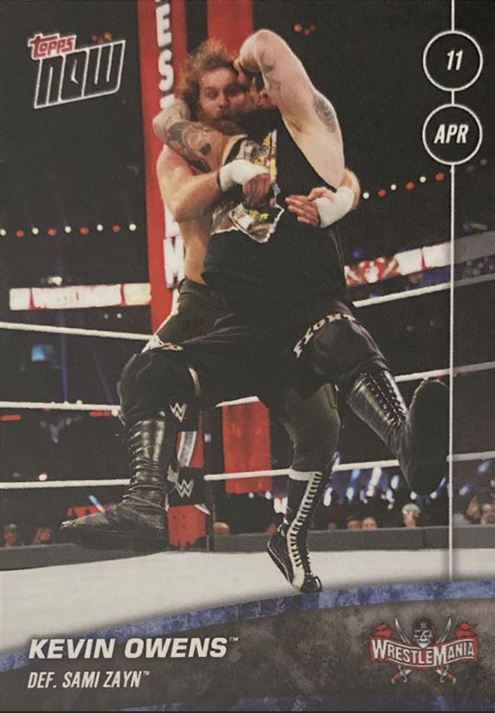 2021 WWE Topps Now (Topps)