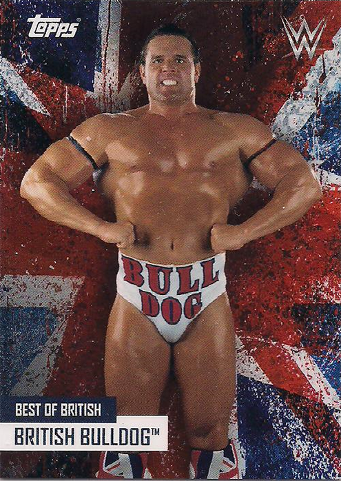 2021 WWE Topps On Demand Best Of British Bulldog Insert 1
