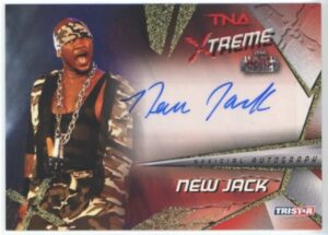 New Jack TNA Xtreme Autograph Card