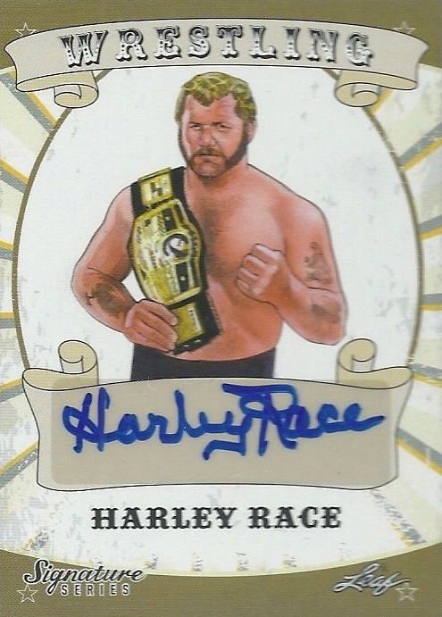 2016 Leaf Signature Series Wrestling Cards Harley Race